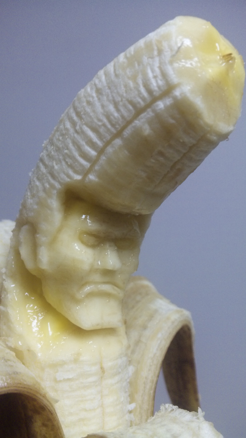 Illustration for article titled This Guy's Art Is Bananas. Literally.